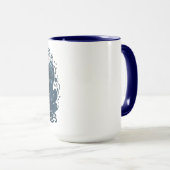 Mug Koi Poisson maître de courbure (Devant droit)