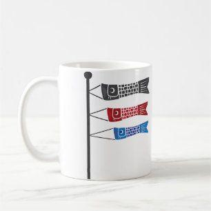 Mug Koinobori ou banderoles de carpe