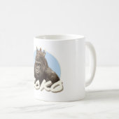 Mug Koko la couronne de port de gorille (Devant droit)