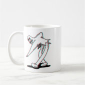Mug Koko The Clown Ghost Glitch Dancing (Gauche)