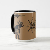 Mug Kokopelli Arizona Désert Sud-Ouest (Devant gauche)