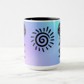 Mug Kokopelli Avec Symbole Sun Amérindien (Centre)