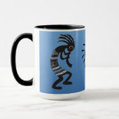 Mug Kokopelli Avec Symbole Sun Amérindien (Gauche)