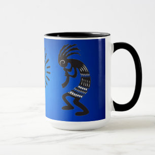 Mug Kokopelli Avec Symbole Sun Amérindien