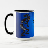 Mug Kokopelli Avec Symbole Sun Amérindien (Gauche)