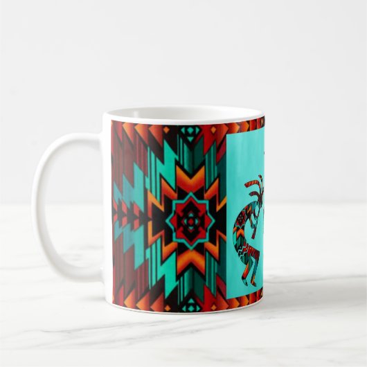 Mug Kokopelli Et Cactus (Gauche)