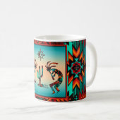 Mug Kokopelli Et Cactus (Devant droit)