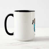 Mug Kokopelli et Petroglyph féminin (Gauche)