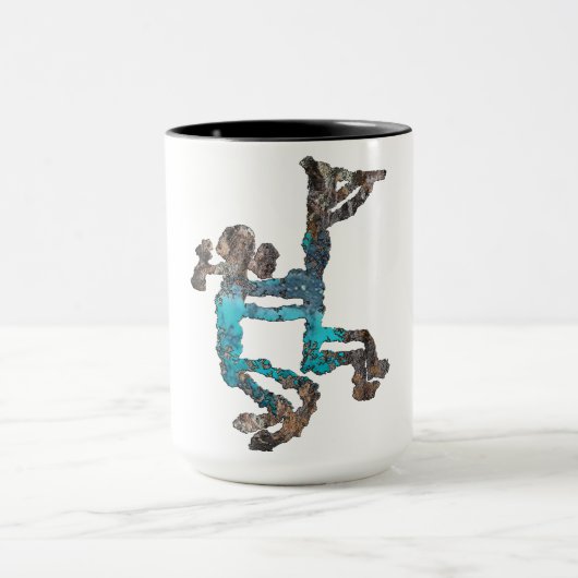 Mug Kokopelli et Petroglyph féminin (Centre)