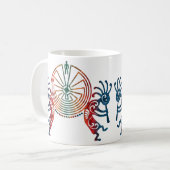 Mug KOKOPELLI / L'HOMME DANS LE MAZE + vos idées (Devant gauche)