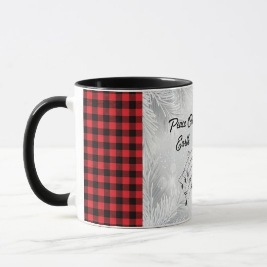 Mug Kokopelli, Rouge Et Noir (Gauche)