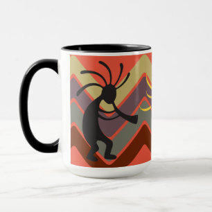 Mug Kokopelli Sud-Ouest Abstrait
