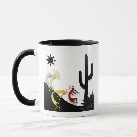 Mug Kokopelli sur la route (Gauche)