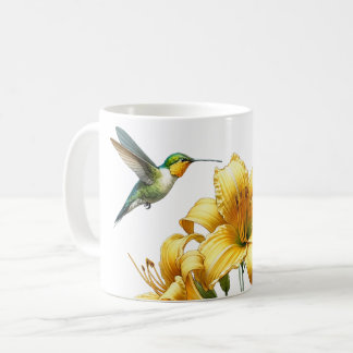 Mug Kolibrie et Gele Lelies mok