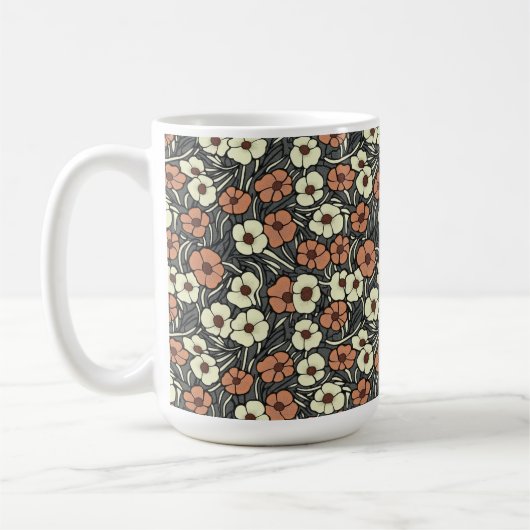 Mug Koloman Moser Floral (Gauche)