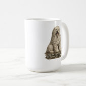 Mug Komondor – Fourrure extérieure intrépide à l'intér (Devant droit)