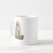 Mug Komondor – Fourrure extérieure intrépide à l'intér (Devant gauche)