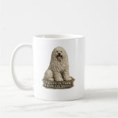 Mug Komondor – Fourrure extérieure intrépide à l'intér (Gauche)