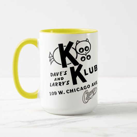 Mug KOO KOO KLUB, Chicago, Illinois (Gauche)
