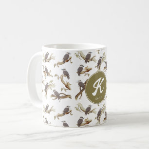 Mug Kookaburra Australian Eucalyptus Monogramme riant