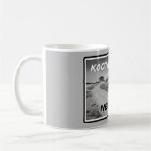 Mug Kootwijkerzand, Nederland, noir et blanc (Gauche)