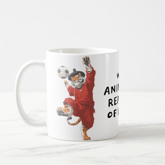Mug Korean Tiger Striker in Gat (Gauche)
