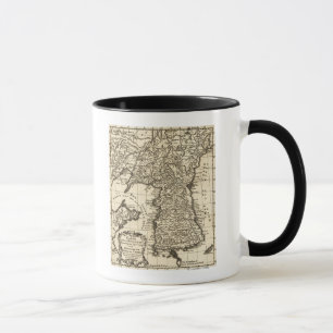 Mug KoreaPanoramic MapKorea