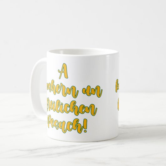 Mug Koshern Un Freilichen Pesach (Devant gauche)