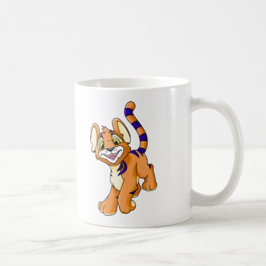 Mug Kougra orange aventureux (Droite)