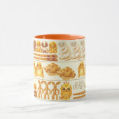 Mug Kowalski Bakery Rows of Traitements Motif (Centre)