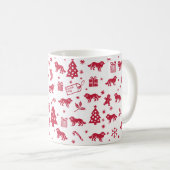 Mug Koyun chien conception de Noël (Devant droit)