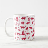Mug Koyun chien conception de Noël (Gauche)
