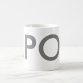 Mug Kpop | Music Fan Cadeau gris (Centre)