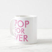 Mug Kpop | Music Fan Cadeau rose (Devant gauche)