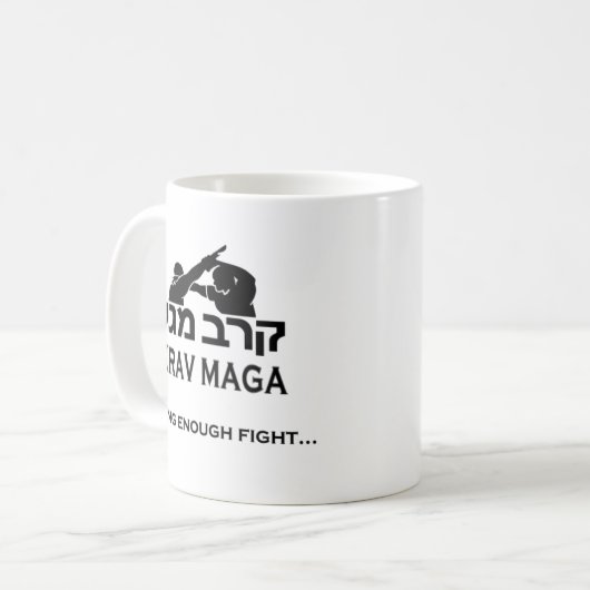 Mug Krav Maga - Drinkeware (Devant gauche)