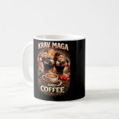 Mug Krav Maga et Café (Devant gauche)