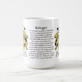 Mug Krieger, l'origine, la signification et la crête (Centre)