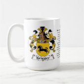 Mug Krieger, l'origine, la signification et la crête (Gauche)