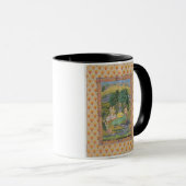 Mug Krishna et le Gopis (gouache sur le papier) (Devant droit)