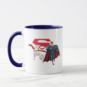 Mug Krypto & Superman