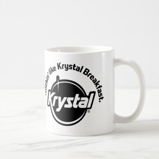 Mug Krystal Nothin aiment le petit déjeuner (Droite)
