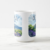 Mug Kula Maui Haleakala Hawaii Lavender Retro (Centre)