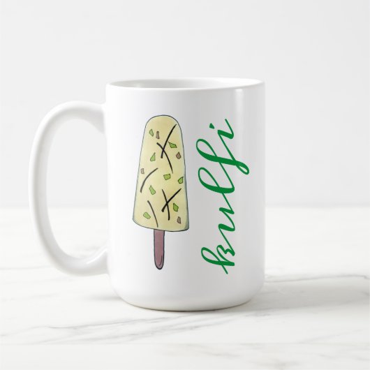 Mug Kulfi Qulfi Crème indienne de glace Dessert congel (Gauche)