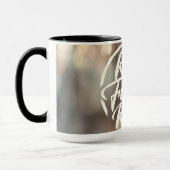 Mug Kun Faya Kun | Modern Arabic Calligraphy Ceramic  (Gauche)