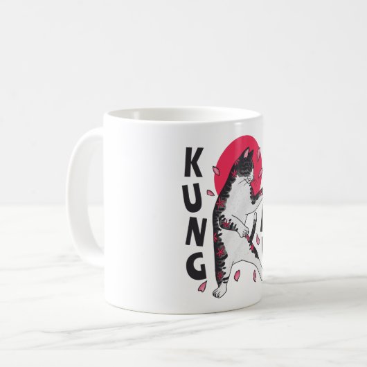 Mug Kung Fu Cat (Devant gauche)