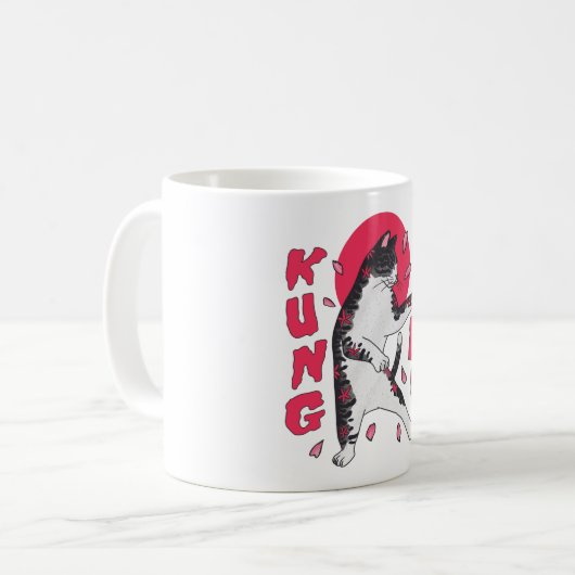 Mug Kung Fu Cat (Devant gauche)