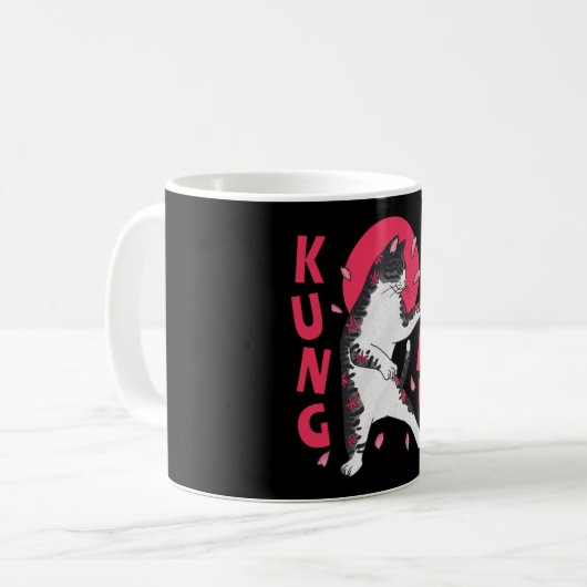 Mug Kung Fu Cat (Devant gauche)