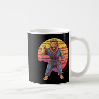 Mug Kung Fu Lion Sunset MMA Kickboxing Judo Taekwondo