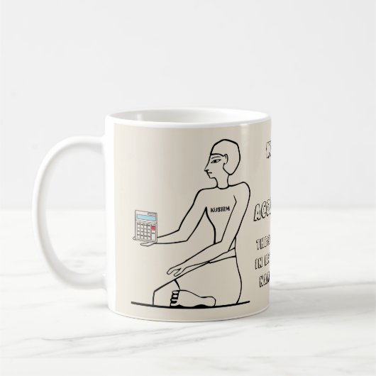 Mug "Kushim le comptable : ęr Person appelée connue " (Gauche)