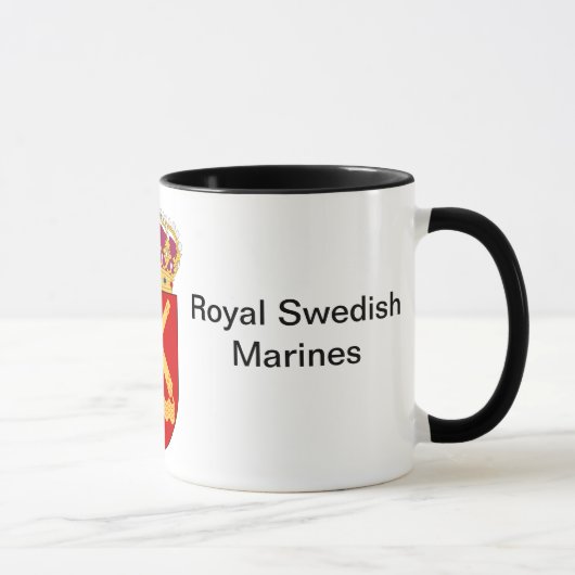 Mug Kustartilleriet, Amfkåren, marines suédoises (Droite)